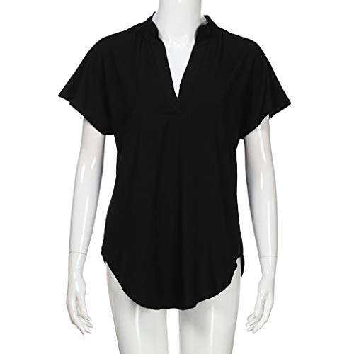2 Womens+Chiffon+Sleeve+Shirts+Summer