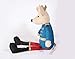 Mon AMI Designer King Mouse Nutcracker Doll, Plush Blue, 19