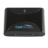 CoolStream Duo Bluetooth Adapter for iPhone iPod Bose SoundDock and Motorcycles with 30 Pin Connector
