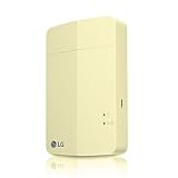 New LG PD251 Portable Mobile Pocket Photo Printer 3 [Lime Yellow] (Follow-up model of PD241 and PD239) Bluetooth Wireless Printing for iOS, Android and Windows OS
