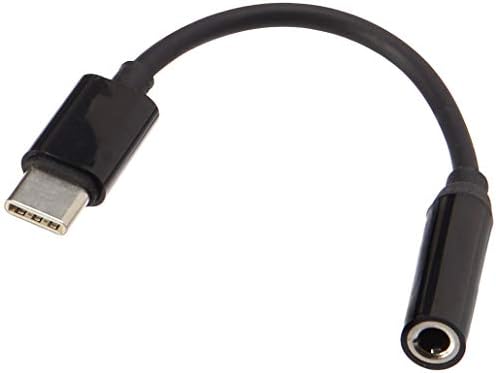 USB Type C to 3.5mm Headphone Audio Jack Adapter,USB C to 3.5mm Female Aux Microphone Connector Cable for Moto Z,Huawei P20 Pro/Mate 10 Pro, OnePlus 5T, Xiaomi 6/MIX2S, Nubia Z17 and More.