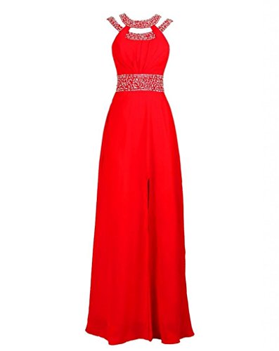 ALfany-Womens-Beaded-Bridesmaid-Evening-Party-Prom-Chiffon-Gown-US16