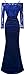 Angel-fashions Women's Mermaid Ruching Satin Floor-length Formal Dress