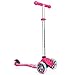 Globber Primo 3 Wheel Adjustable Height Scooter with LED Light Up Wheels