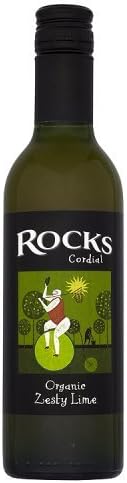 Rocks Organic Zesty Lime Cordial, 360ml