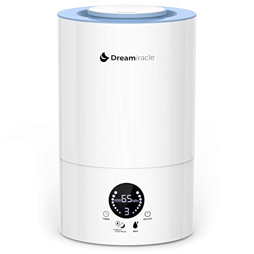 Dreamiracle Cool Mist Humidifier,3.5L Top Fill Quiet Ultrasonic
