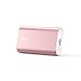 5200mAh Portable Charger, iXCC Power Bank External Battery with Aluminum Shell for iPhone, iPad, Samsung Galaxy and Other Smart Devices - Pink