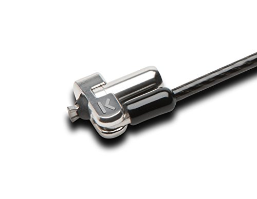 Kensington N17 Keyed Laptop Lock for Dell Devices, Black and Silver (K64440WW)