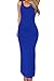 Chase Secret Womens Summer Beach Hollow Out Maxi Club Dress Small Blue