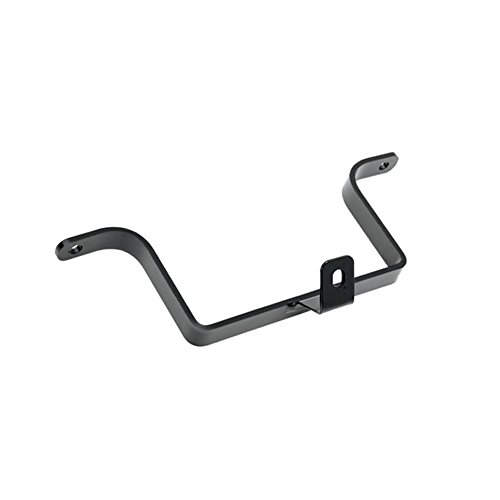 TJTECH Black Steel Saddlebag to Fender Black Support Bracket for Harley Touring FLTR/FLHT 84-08 (Black)
