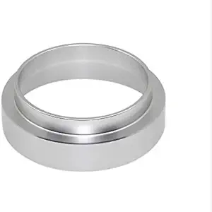 Juicart Espresso Dosing Funnel, 58mm Stainless Steel Universal Coffee Powder Dosing Ring Coffee Maker Replacement Accessory for Portafilters Espresso Machine Home/Cafe restaurant Use