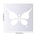 6 Pieces Chalk Stencil Set, Ocean Theme Pattern Plastic Stencil Templates for Kids Painting Art Crafts
