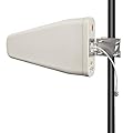 Superbat Cellular Yagi Antenna,Cell Phone/Wi-Fi Antenna - 800-2500Mhz Universal Fixed Mount Antenna - N-Female Connector for WiFi & Cell 3G 4G LTE/MIMO/Mobile Signal Booster