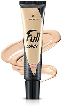 Aritaum - Full Cover Liquid Concealer (#01 Lift Beige) 아리따움 풀커버 리퀴드 컨실러 (#01 Lift Beige)