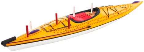 Outside Inside - Hand Painted Kayak Cribbage Board