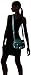 Marc Jacobs Small Recruit Chipped Studs Saddle Bag, Teal