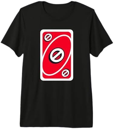 Amazon.com: UNO - Red Skip Card T-Shirt : Clothing, Shoes & Jewelry