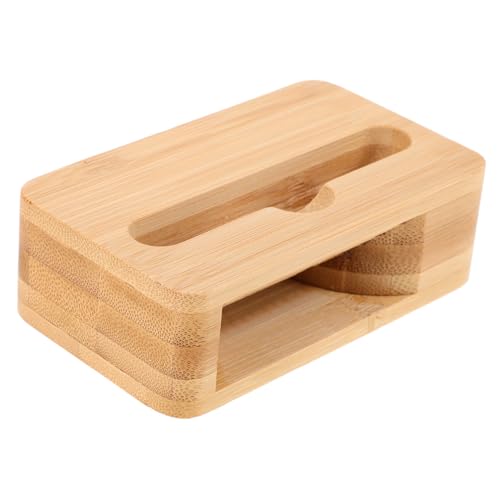 COHEALI Portable Mini Speaker Amplifier for Cell Phone Ringer Amplifier Phone Stand Compact Design for Home Office