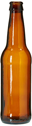 Home Brew Ohio 12 oz Beer Bottles- Amber- Case of 24