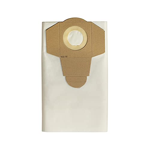 Vacmaster 45-50L Fine Filtration Dust Bags for Wet & Dry Vacuum Cleaners and Dust Extractors (5 Pack)