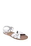 Salt-Water 903-W Flat Sandal - White