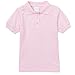 unik Girl's Uniform Triple Button Collar Shirt Short Sleeve White Navy Sky Blue Red Burgundy Hunter Green Yellow Purple