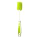 NATURE WORSHIP Extended Cup Cleaning Brush, Long Handle Nano Bottle Brush,Green