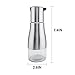 KOLPCTT healthy and Anticorrosion 304 Stainless Steel Olive Oil Bottle-All Made of Food Grade Material Oil Dispenser,Cruet For Vinegar,Soy sauce,silver
