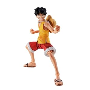 TAMASHII NATIONS S.H.フィギュアーツ ONE PIECE モンキー・D・ルフィ -マリンフォード頂上決戦- 約145mm PVC&ABS製 塗装済み可動フィギュア