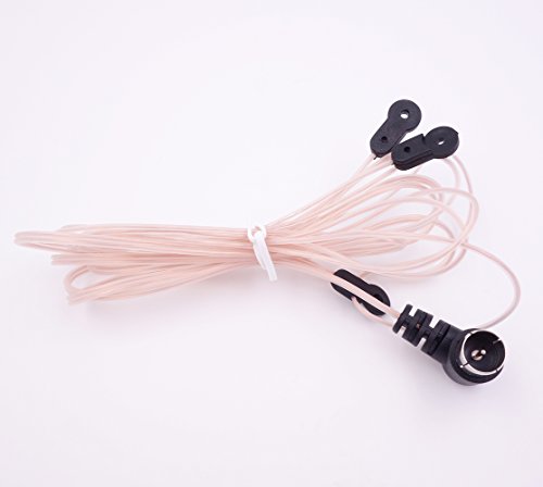 Fancasee FM Antenna 75 Ohm T-Type/Y-Type Dipole Antenna Male F Connector Plug Jack Coax Coaxial Cable Wire Antenna for Table Top Home Stereo Receiver Radios Indoor - Thumbnail 6