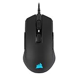 CORSAIR M55 RGB Pro Wired Ambidextrous Multi-Grip Gaming Mouse - 12,400 DPI Adjustable Sensor - 8 Programmable Buttons - Black