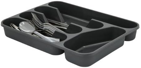 Cutlery Holder 5 compartments (Black)