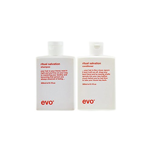 Evo ritual salvation shampoo & conditioner duo (10.…