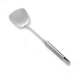 Wok Spatula, Stainless Steel Wok Turner, Pro Chef Kitchen Tools Stainless Steel Metal Spatula Turner, Kitchen Spatula, Chef Craft Stainless Steel Turner