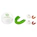 Sanabul Single Boil and Bite BJJ MMA Boxing Mouth Guard (Green, Adult)