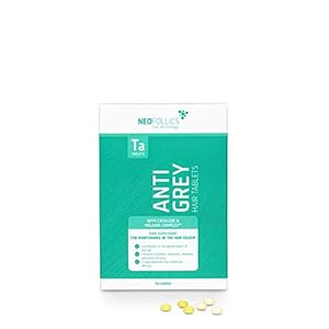 Neofollics-Anti-Grey-Hair-Tablets-60-tablets-2x30 Neofollics Anti-Grey Hair Tablets - Mantains the Natural Hair Colour - Effective Ingredients - Contains 60 tablets (2x…