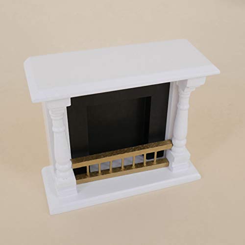 TOOGOO Puppenhaus Zubeh?R 1/12 Spielzeug Holz Kamin Dekoration Miniatur M?Bel – Bild 6