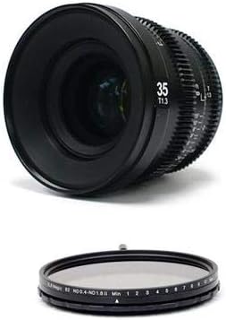 SLR Magic MicroPrime Cine 35mm T1.3 for Sony E Mount 82mm MK II Variable ND Filter, 0.4 to 1.8 (2.3 to 6 Stops)