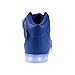 AFFINEST Unisex Adult High Top USB Charging LED Light Shoes Fashion Sneaker For Men Women