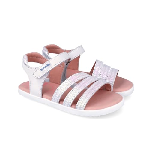 Garvalín Children's White Scale Detail Sandals