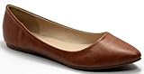 Walstar Women's Basic Point Toe Ballet Flats