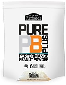 Crazy Richard's Pure PB Plus 6.5oz Pouch - Performance Peanut Powder - 6 Pack