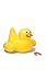 SunnyLife Women's Inflatable Duck, Yellow, One Size