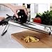 Mandoline V-Blade Slicer / Premium Slicing Mandoline for Fruit and Vegetables with 5 different blade inserts with free finger peeler by NOSH Kitchen
