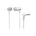 Audio Technica ATHCLR100WH In-Ear Headphones, White