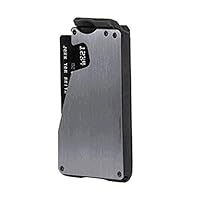 Betfandeful for Fantom Bank Credit Card Pack Portable Metal Card Holder Carbon Fiber Aviation Aluminum Card Pack