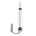 Kamenstein Perfect Tear Patented Wall Mount Paper Towel Holder with Pointed Finial, Silver, 14-Inch - 4539