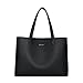 Tote Bag Konpad Womens Handbags PU Leather Shoulder Bag Large tote bag Black and Handbags