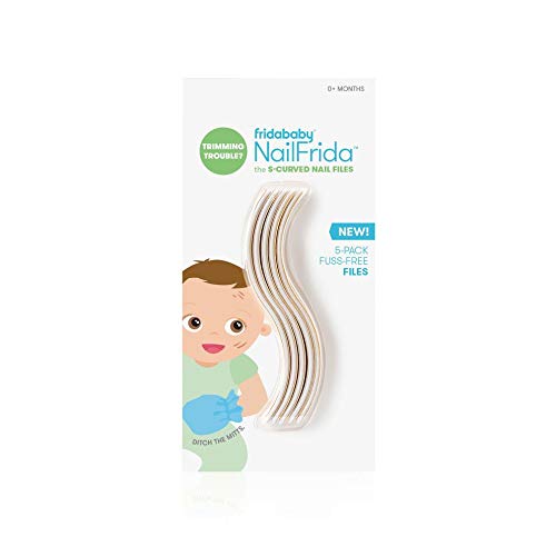 Frida Baby NailFrida The SCurved Nail Files (5 Pack) White Pricepulse