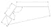 4' Long Frosted Linear Air Diverters (46-1/4